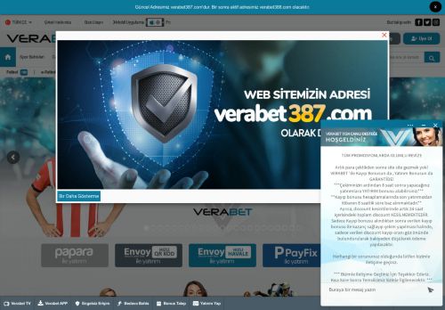 06.11.2022 tarihli verabet387.com Ekran Görüntüsü