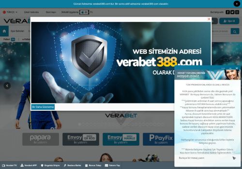 19.11.2022 tarihli verabet388.com Ekran Görüntüsü